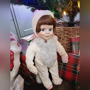 Vintage Danberry Trick Or Treat Cat Doll